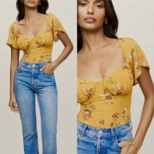 Reformation Ambrose Top Size 4